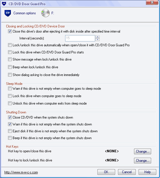 CD/DVD Door Guard Pro Screenshot